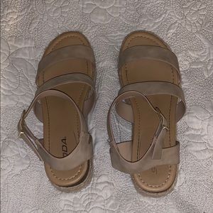 platform wedge sandals